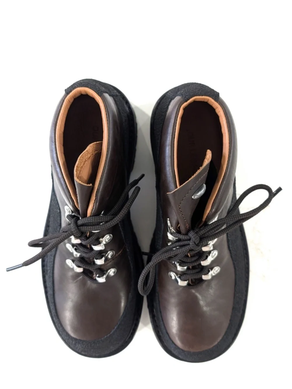 Our Legacy Quest Boots Maduro Brown Cattle Hide Leather EU 43 US 10 10.5 Vibram